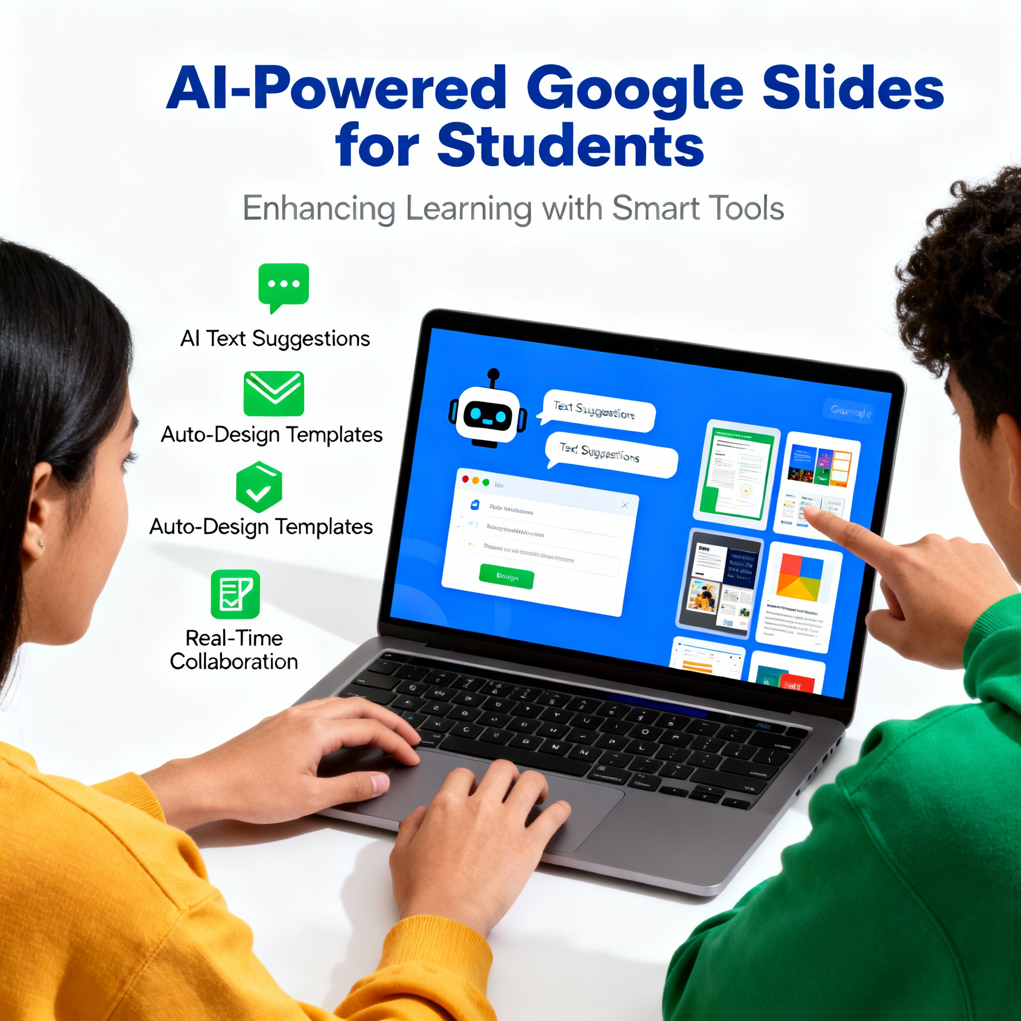 AI powered google slides for students